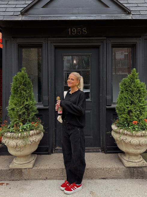 Coco Cutie Cardigan // Black